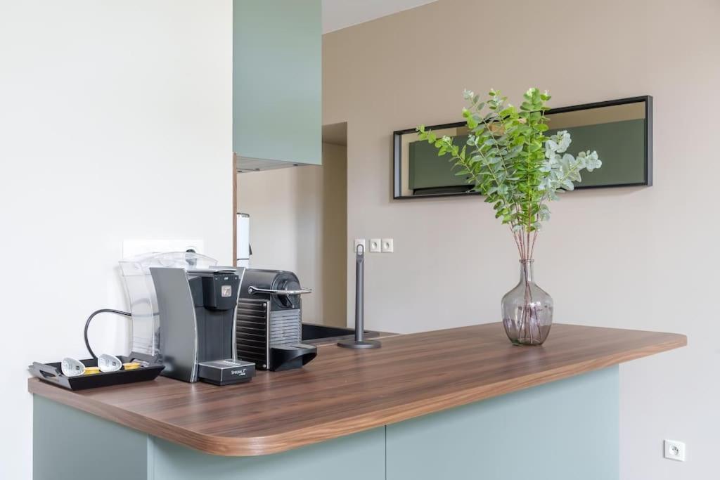 Appartement Lumineux Avec Cour 肖蒙 外观 照片